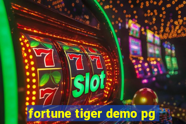 fortune tiger demo pg