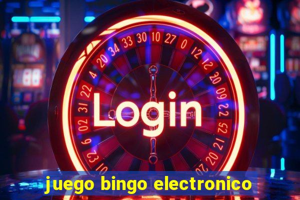 juego bingo electronico