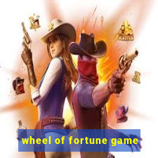 wheel of fortune game