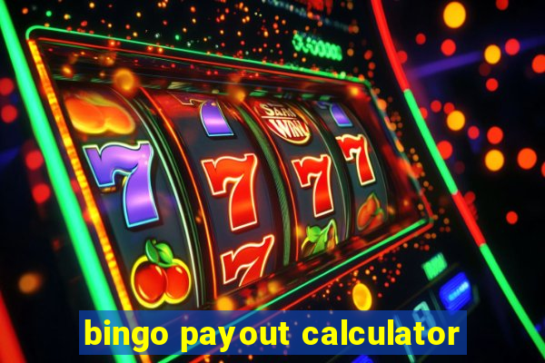 bingo payout calculator