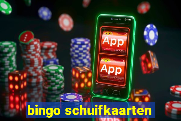 bingo schuifkaarten