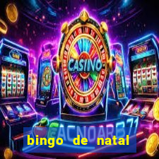 bingo de natal para imprimir gratis