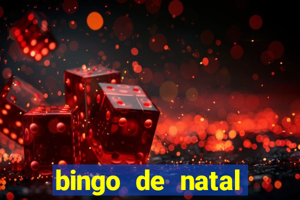 bingo de natal para imprimir gratis