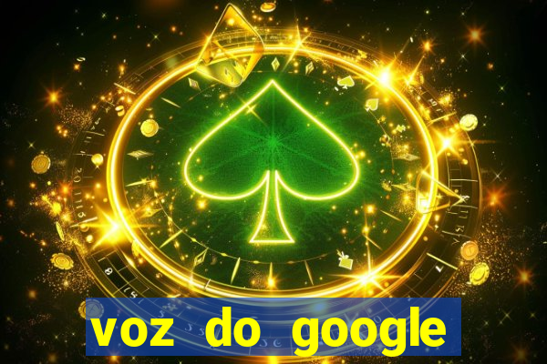 voz do google tradutor homem