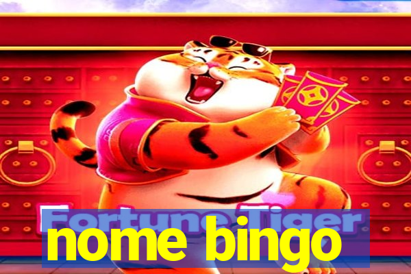 nome bingo