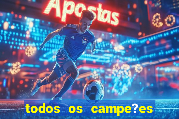 todos os campe?es da libertadores