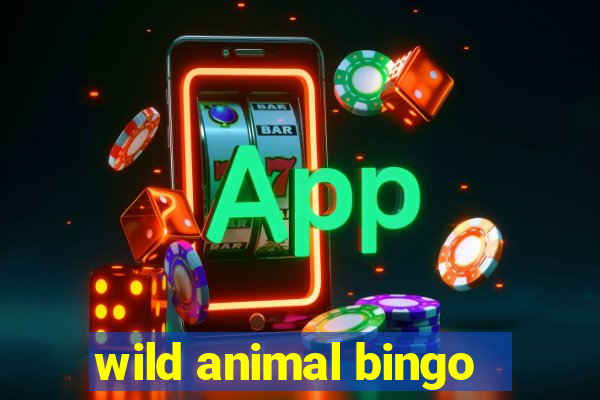 wild animal bingo