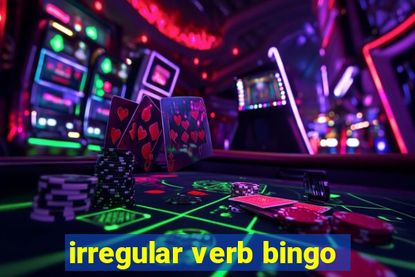 irregular verb bingo