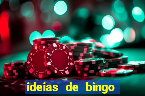 ideias de bingo para o natal