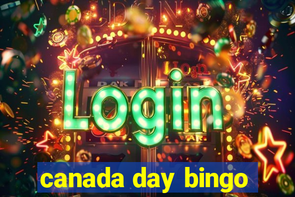 canada day bingo