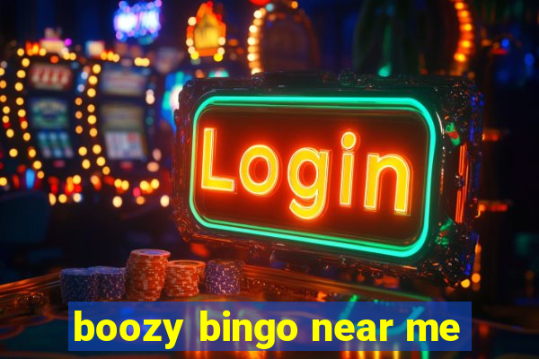 boozy bingo near me