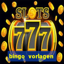 bingo vorlagen kostenlos erstellen