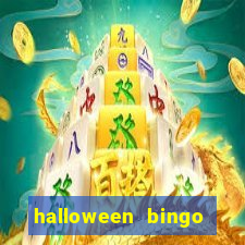 halloween bingo games for kids