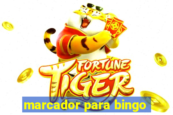 marcador para bingo