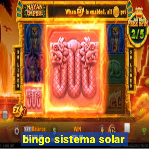 bingo sistema solar