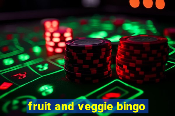 fruit and veggie bingo