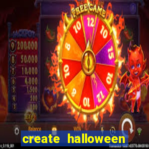 create halloween bingo card