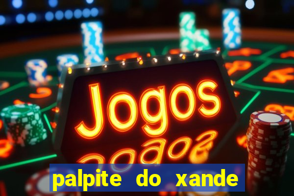 palpite do xande para hoje