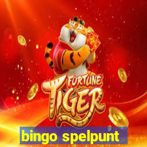 bingo spelpunt