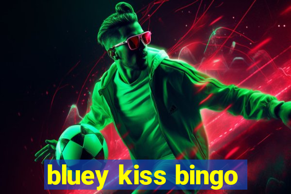 bluey kiss bingo