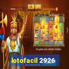 lotofacil 2926