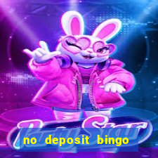 no deposit bingo real money