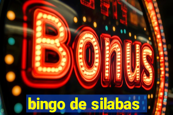 bingo de silabas