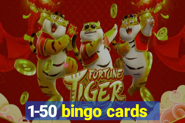 1-50 bingo cards