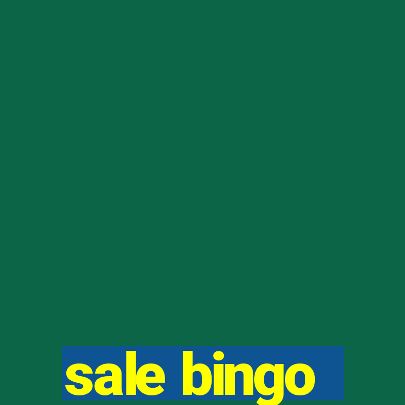 sale bingo