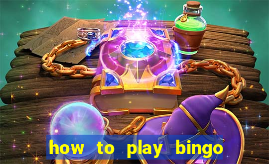 how to play bingo for money