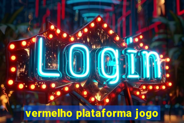 vermelho plataforma jogo