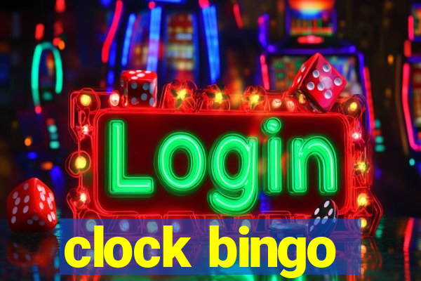 clock bingo