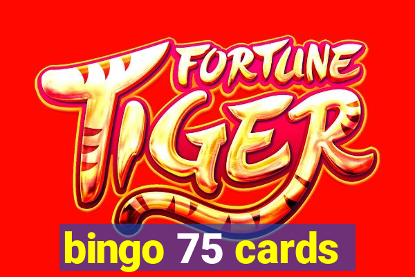 bingo 75 cards