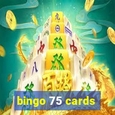 bingo 75 cards