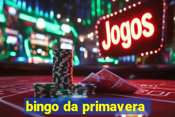 bingo da primavera