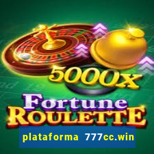 plataforma 777cc.win é confiável