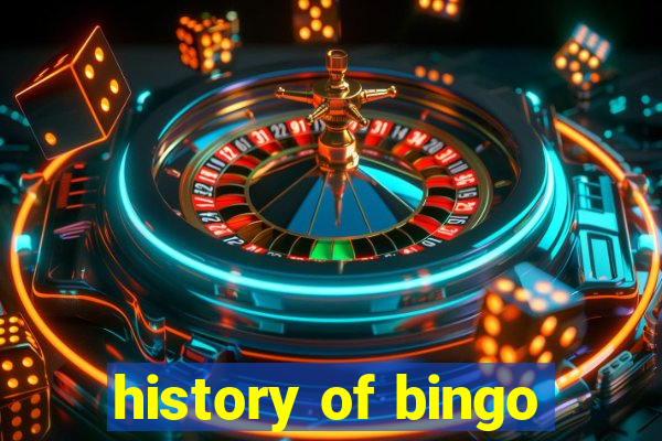 history of bingo