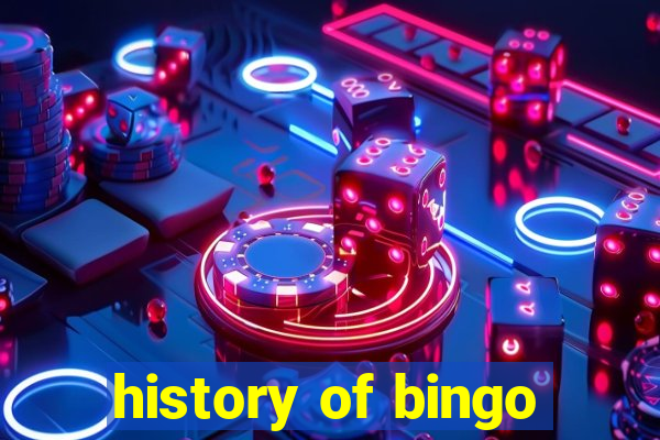 history of bingo