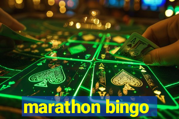 marathon bingo