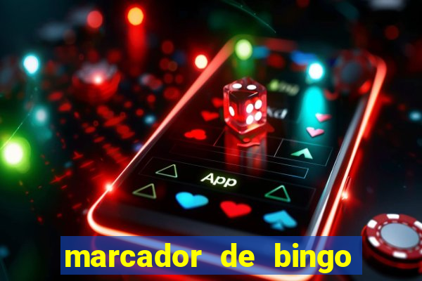 marcador de bingo com ima