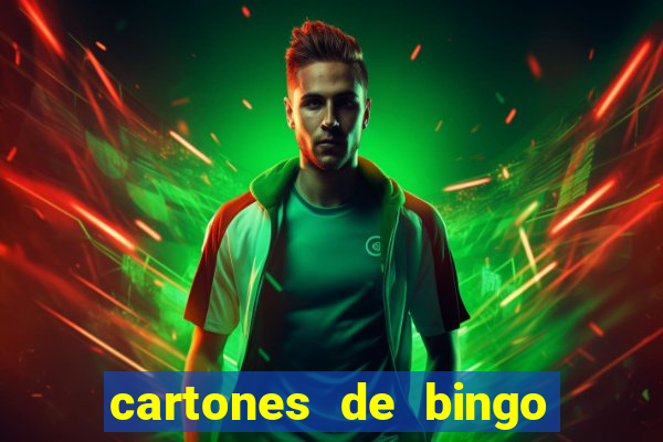 cartones de bingo para imprimir