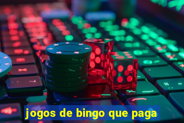 jogos de bingo que paga