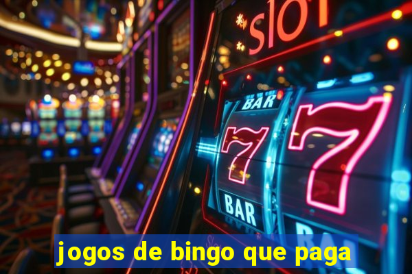 jogos de bingo que paga