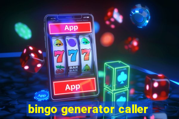 bingo generator caller