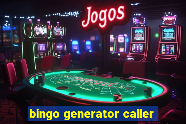 bingo generator caller