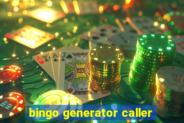 bingo generator caller