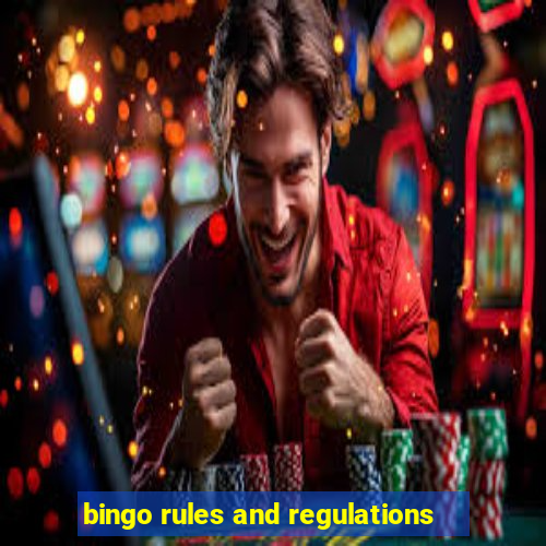 bingo rules and regulations