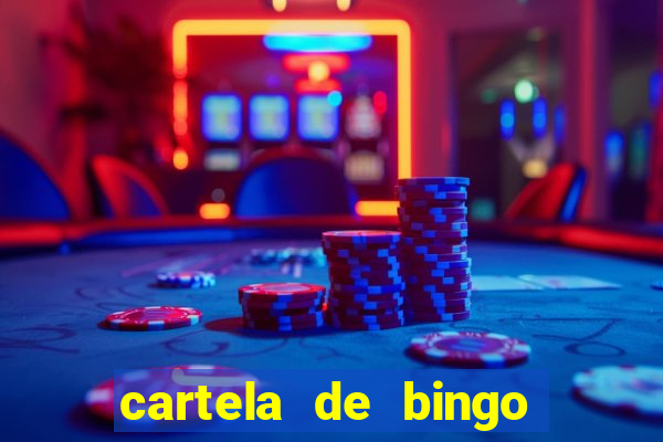 cartela de bingo para imprimir gratis