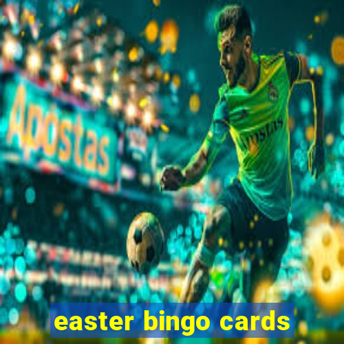 easter bingo cards