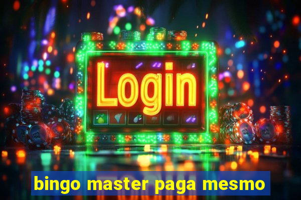 bingo master paga mesmo